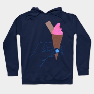 Sweet Delight Ice Cream Fantasy Hoodie